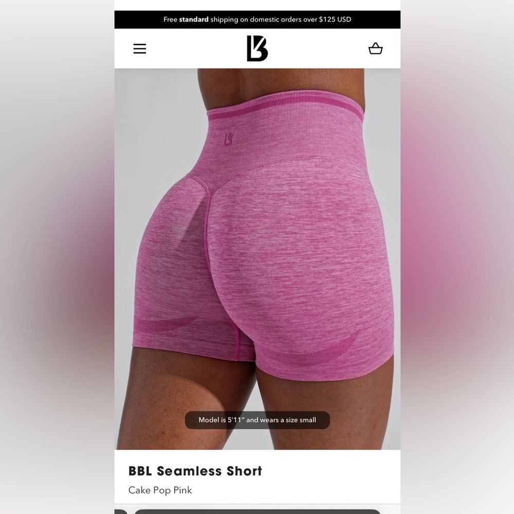 Buff bunny BBL shorts